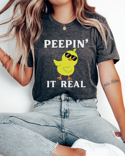 Peepin' It Real Tee