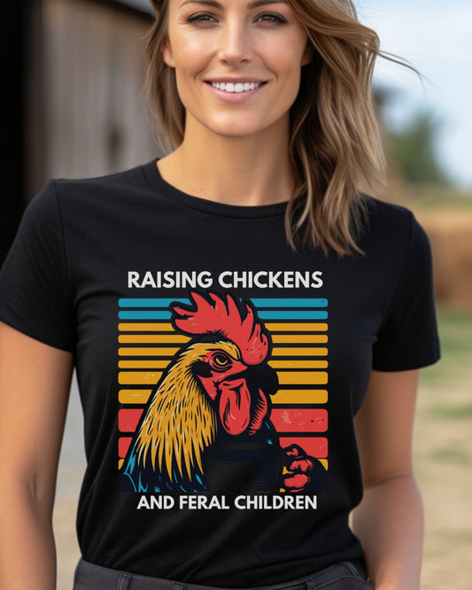 Chickens and Feral Children Tee