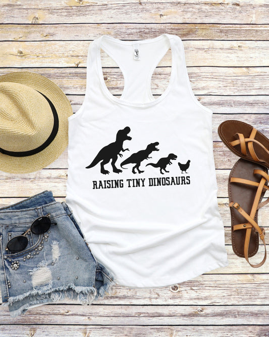 Tiny Dinosaurs Racerback Tank