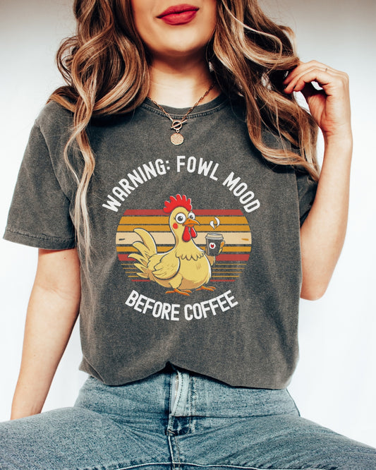 Coffee Lover Chicken Tee