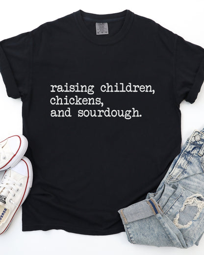 Homesteading Chicken Tee