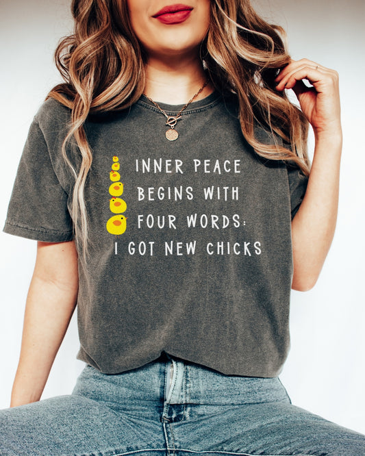 Inner Peace Chicken Tee
