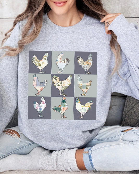 Boho Chicken Sweatshirt
