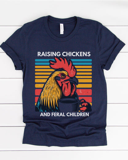 Chickens and Feral Children Tee