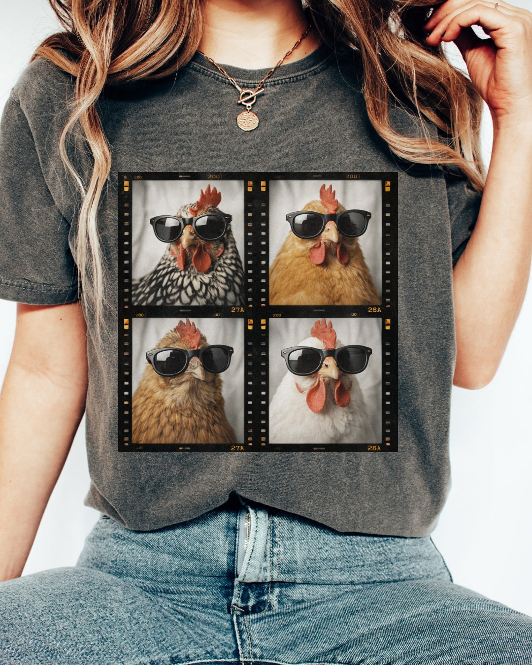 Photo Booth Chicken Tee
