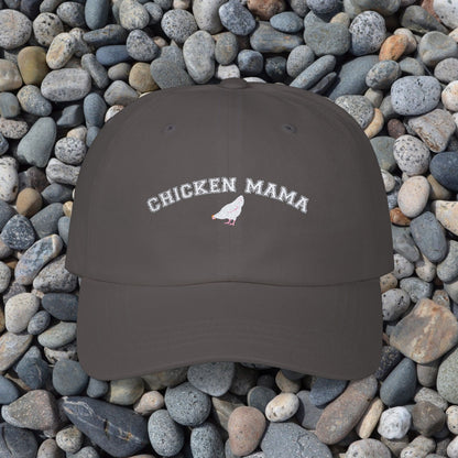 Embroidered Chicken Mama Hat