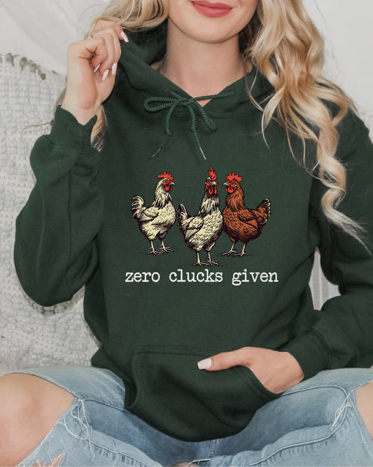 Zero Clucks Hoodie