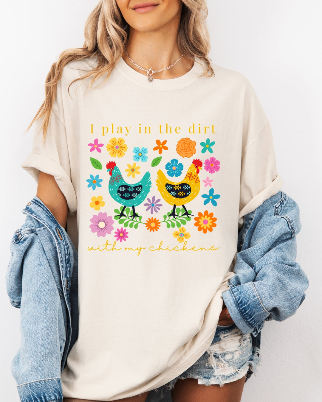 Gardening and Chickens Tee