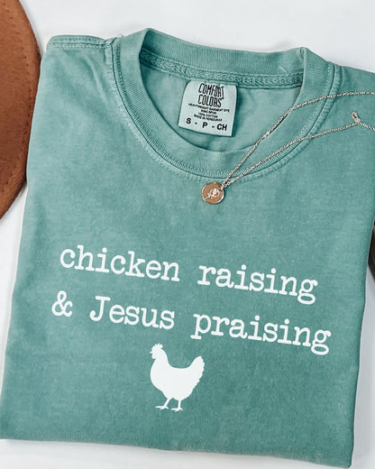 Chickens and Jesus Tee
