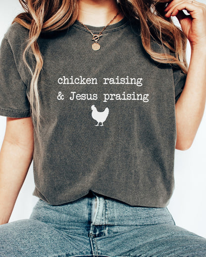 Chickens and Jesus Tee