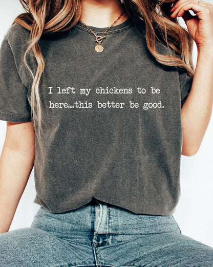 Funny Chicken Lover Tee