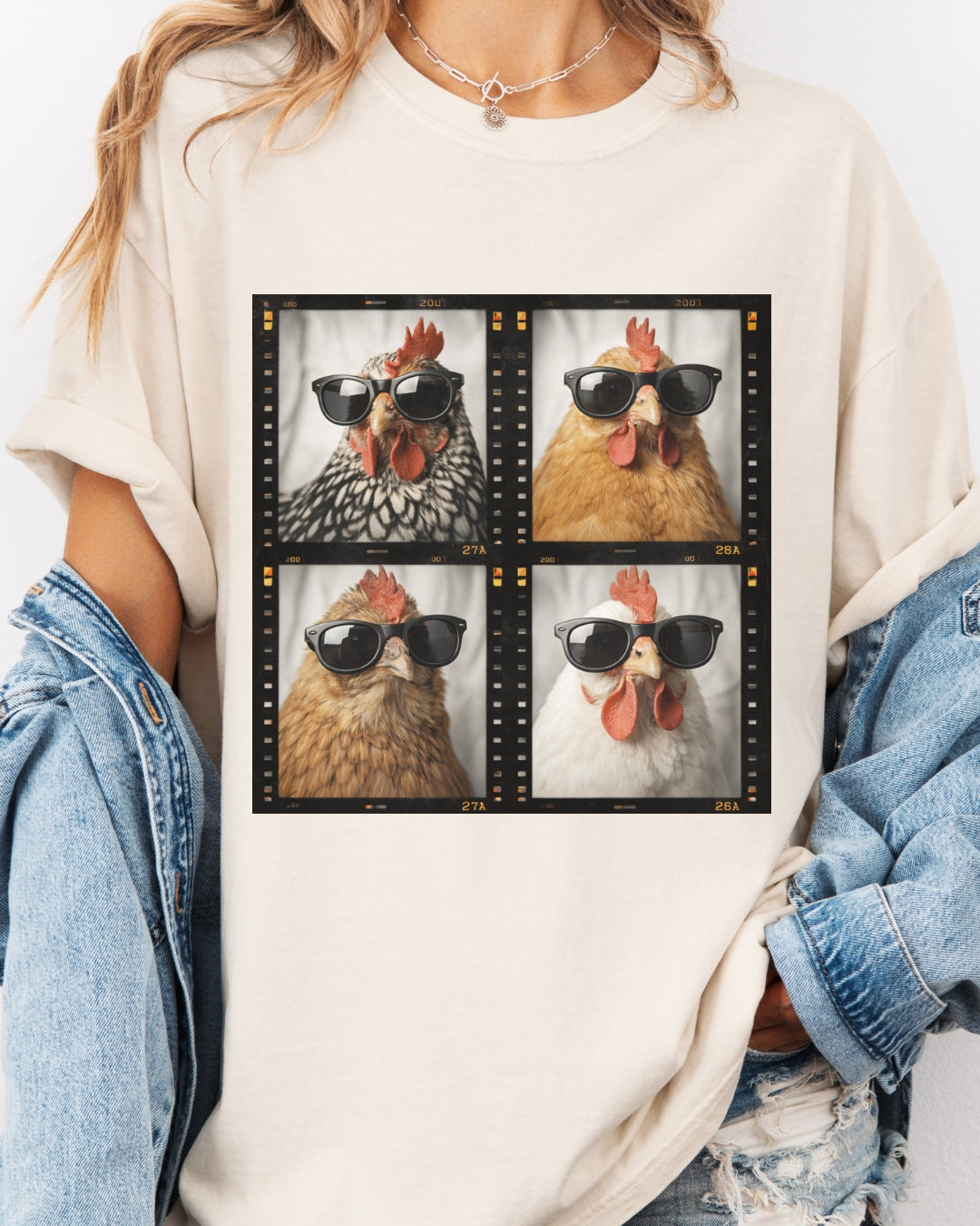 Photo Booth Chicken Tee