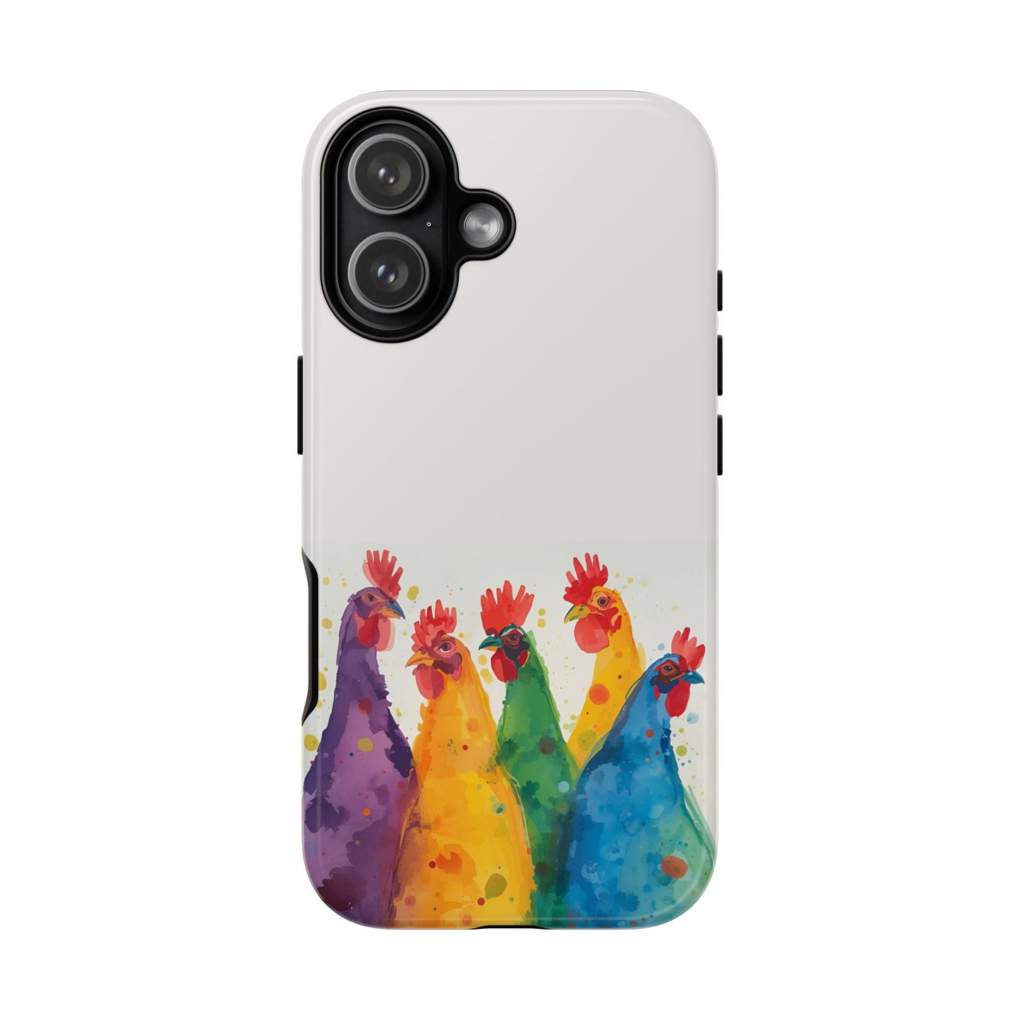 Painted Chickens Phone Case