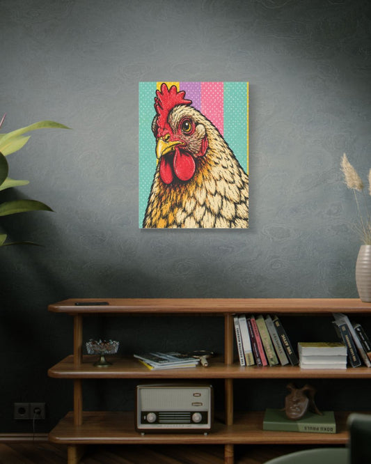 Pop Art Chicken Canvas