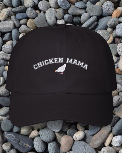 Embroidered Chicken Mama Hat