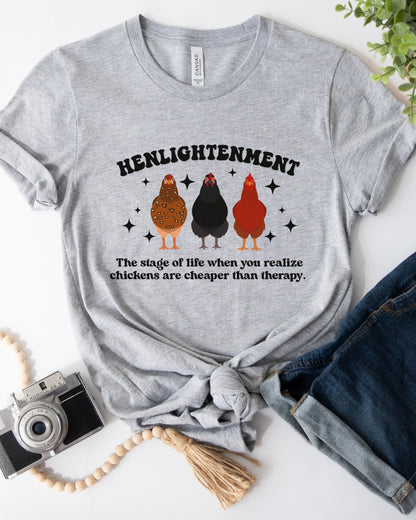 Henlightenment Chicken Tee